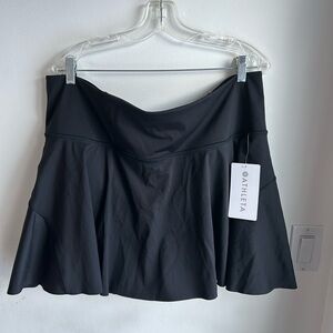 Athleta black tennis ace skort. Women’s size 2x. New with tags!